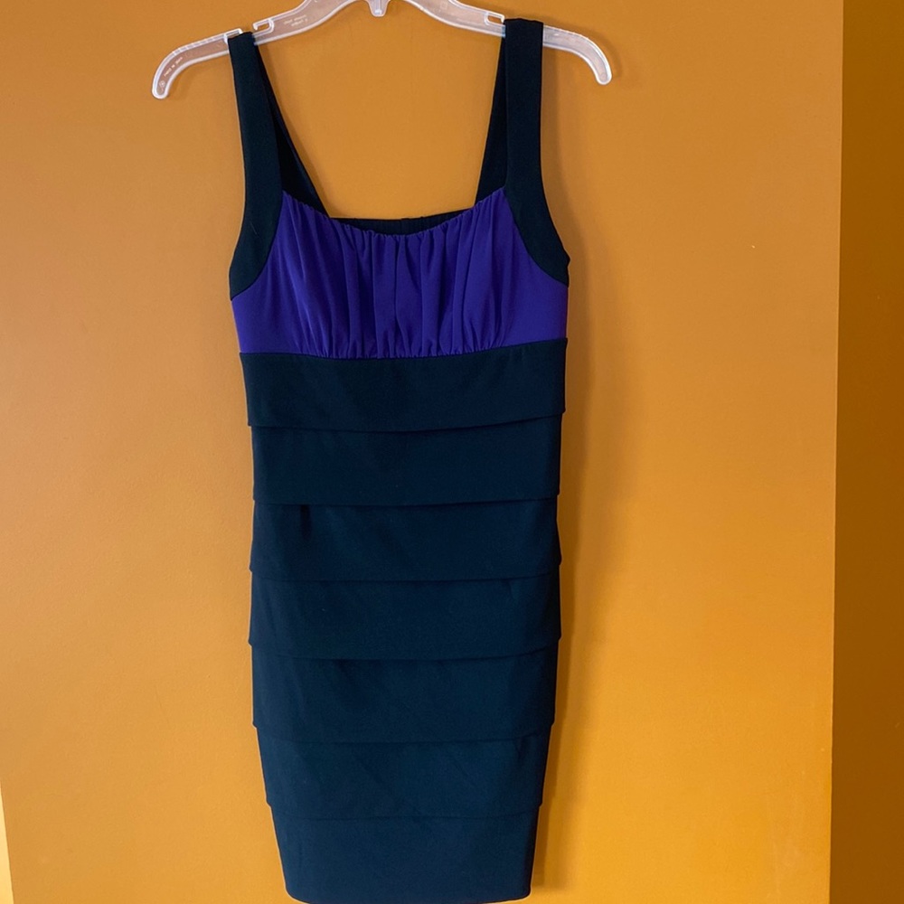 2/$20. Sweet Storm young ladies purple and black dress in size young ladies L.